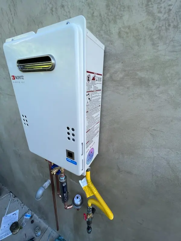 Tankless water heater installation for Willow Grove homes